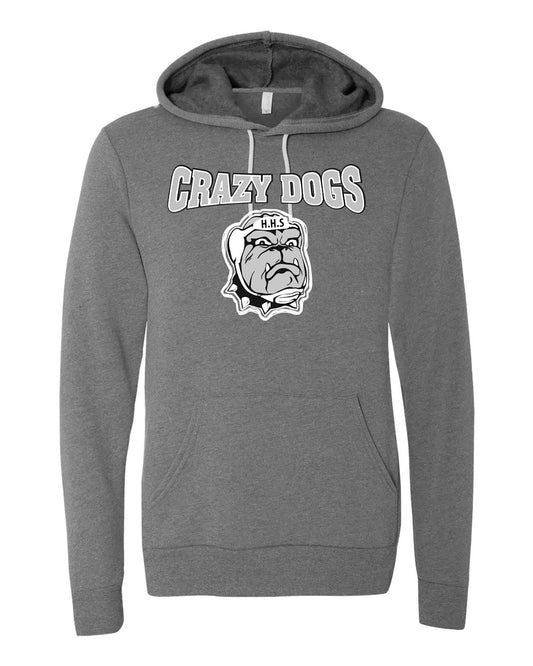 VINTAGE HHS CRAZY DOG Hoodies | Unsettled Apparel