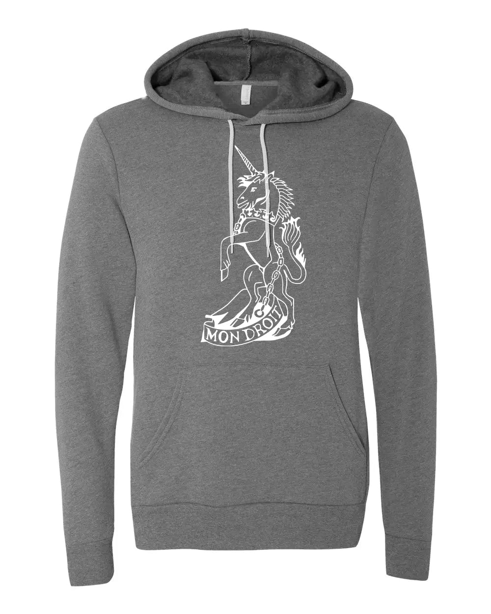 SHACKLED UNICORN CREST Hoodies | Unsettled Apparel