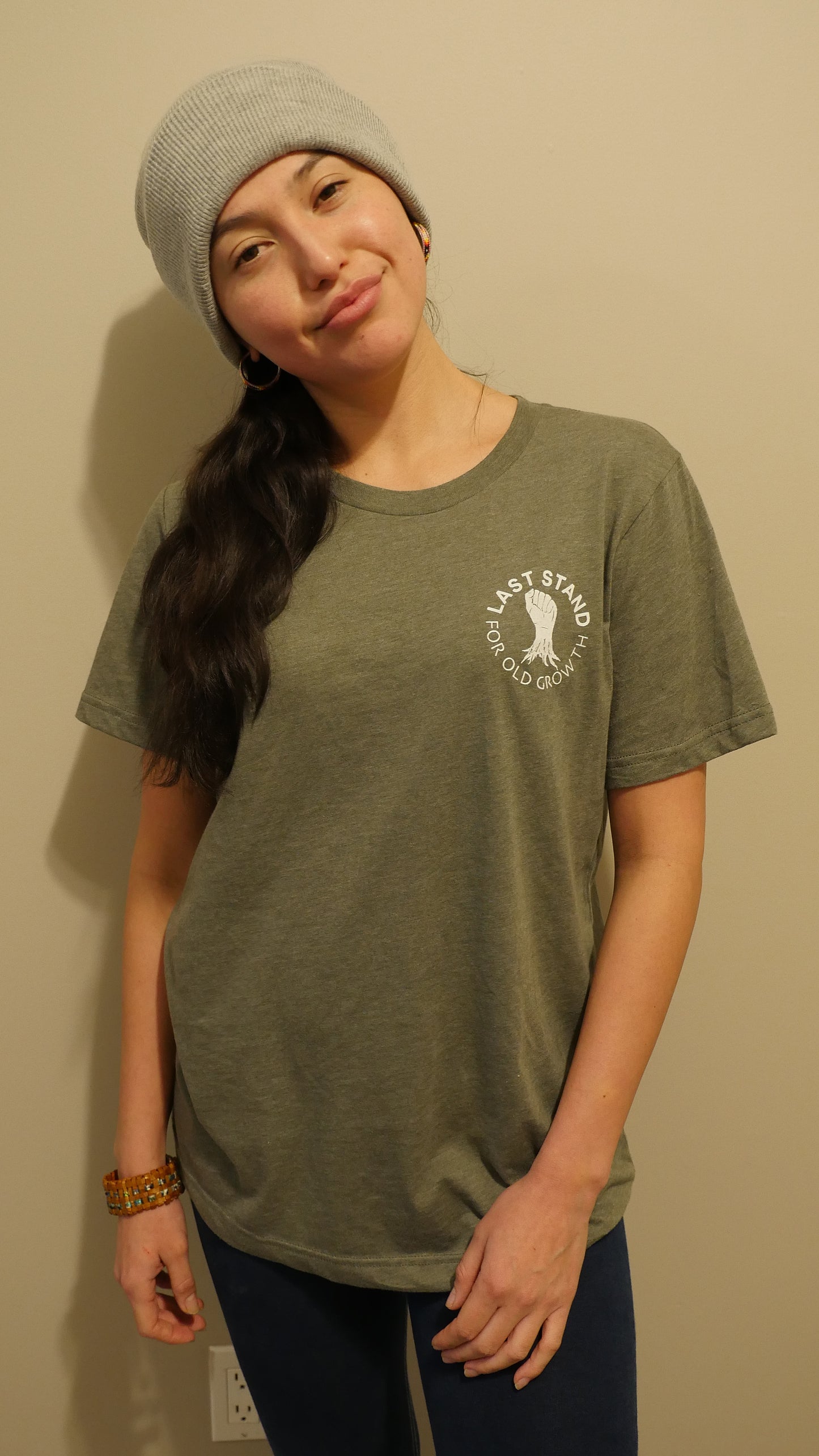 Last Stand For Old Growth | Repurposed T-Shirts | Breast Crest | Unsettled Apparel