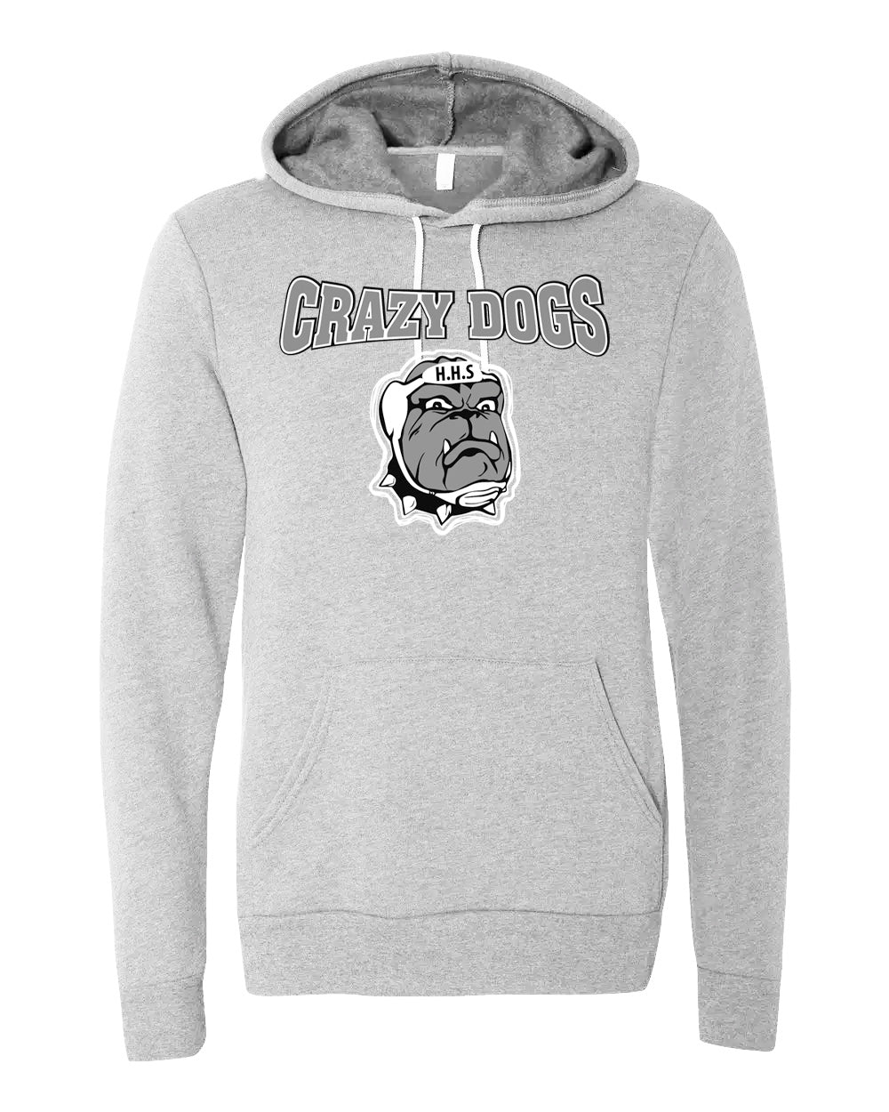 VINTAGE HHS CRAZY DOG Hoodies | Unsettled Apparel