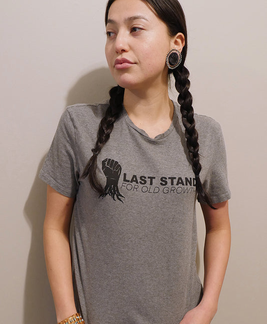 Last Stand For Old Growth | Repurposed T-shirt | Unsettled Apparel