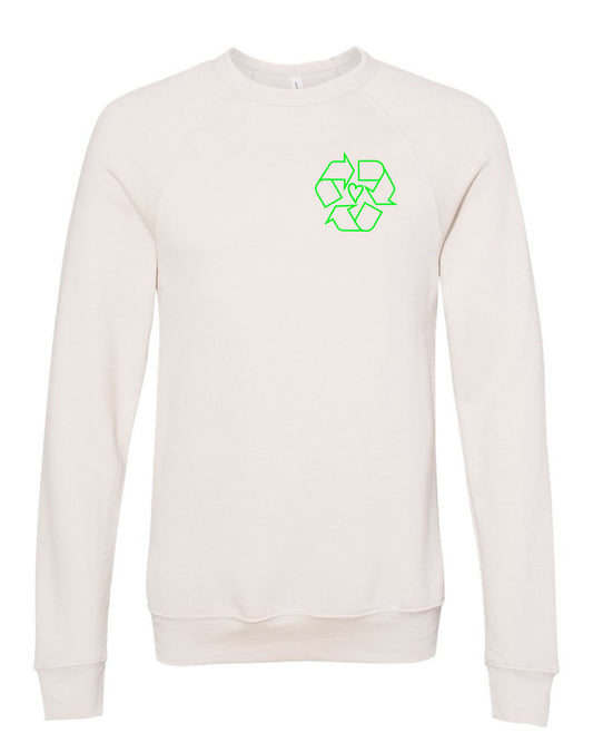 REUSE REDUCE CREST Crews | Unsettled Apparel